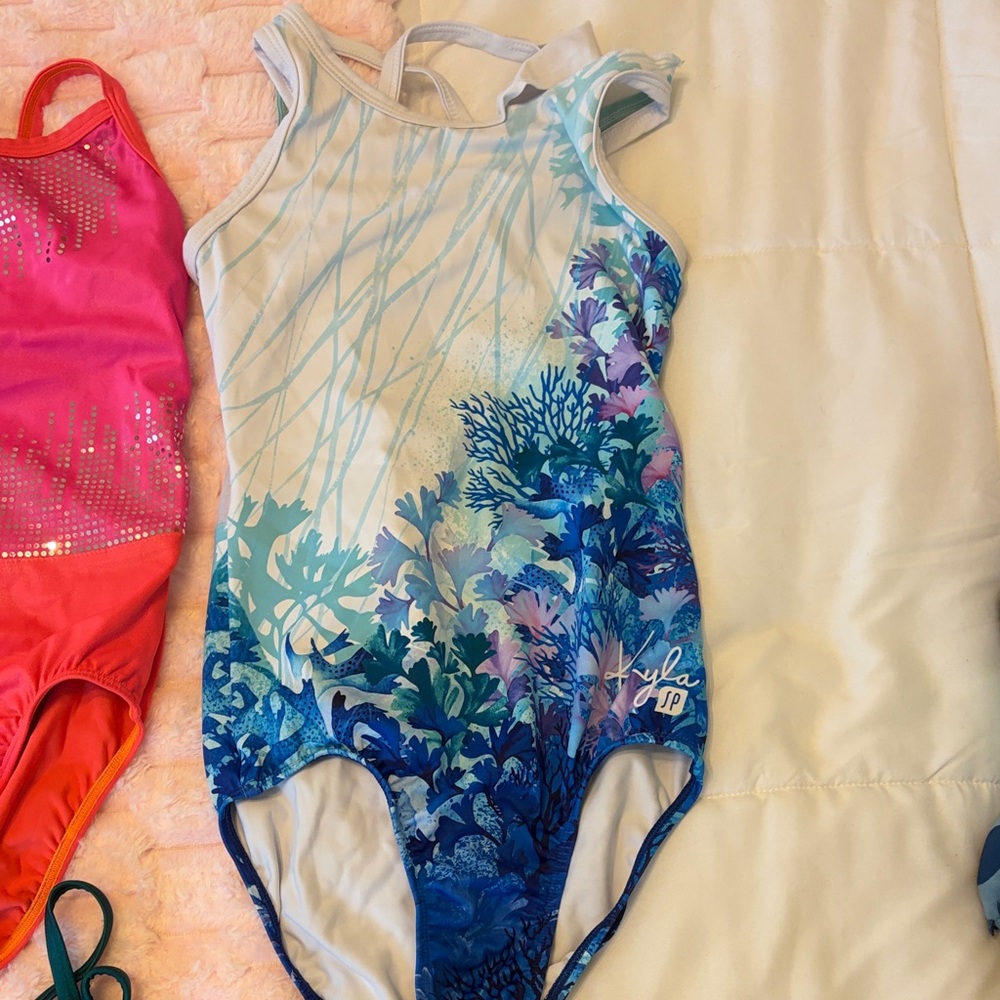 Gymnastics/dance leotards